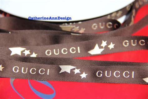 authentic Gucci ribbon